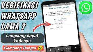 Cara mengatasi kode verifikasi Verifikasi Wa lama  kode verifikasi wa tidak masuk