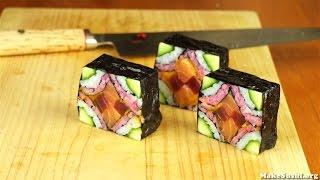 The most beautiful sushi roll ever