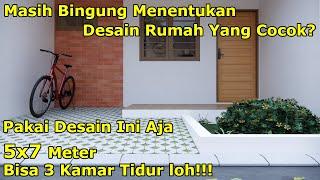 RUMAH 5X7 METER TAPI BISA 3 KAMAR TIDUR