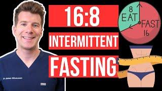 Doctor explains HOW TO DO THE 16-8 INTERMITTENT FASTING DIET  Weight loss blood sugar control