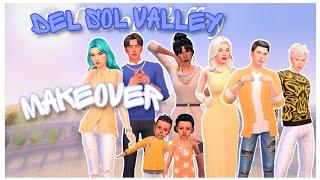 Городской Мейковер  Дель Соль Велли  Del Sol Valley Makeover  The Sims 4