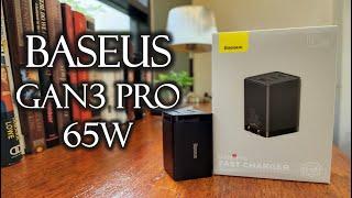 Baseus GaN3 Pro 65W  Best Fast Charger for S22 Ultra and other Smartphones  Unbox and Review