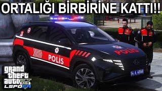 BÜTÜN EKİPLERİ PEŞİNE TAKTI  - YUNUS POLİS MODU - GTA 5 LSPDFR