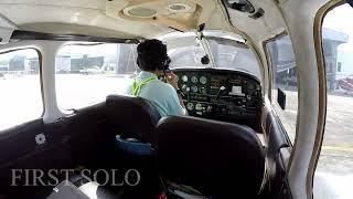 First Solo Student Pilot Malaysia-WMSA