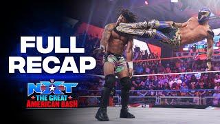 Full NXT Great American Bash 2024 Week Two highlights