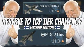 Playing the ENTIRE Finnish Fighter Line - Reserve to Top Tier