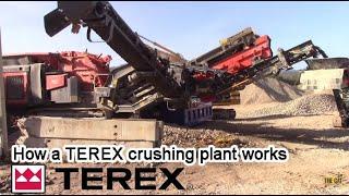 How a TEREX crushing plant works .