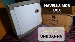 HAVELLS MCB BOX REVIEW & UNBOXING....