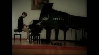 Clementi - Sonata in F-sharp minor Op. 25 No. 5 -- Presto  the pianist