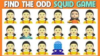 HOW GOOD ARE YOUR EYES #222 l Find The Odd Squid Game Out l Squid Game Puzzles