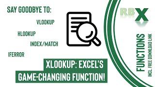 XLOOKUP Excels Game-Changing Function