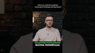 Kokios yra mokestinės paskatos investuojant į trečios pakopos pensijų fondus? #investavimas #podcast