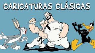 8 HORAS DE CARICATURAS CLÁSICAS Lo Mejor de Popeye Bugs Bunny el Pato Lucas Superman etc HD