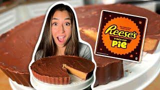 I Made The VIRAL 9” Reese’s Pie.. BUT BETTER