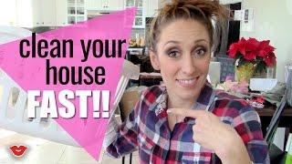 How to Clean Your House FAST  Cleaning Hacks for Every Mom  Jordan Page