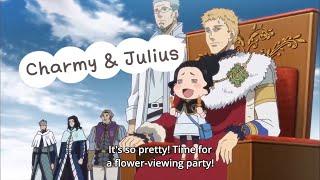 Charmy x Wizard King Julius funny moments  Black Clover