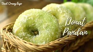 Resepi Donut Gebu Dan Lembut  Pandan Donuts  Super Fluffy Doughnuts