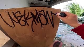 Graffiti test with Wekman Brew ink