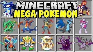 Minecraft MEGA POKEMON MOD  CATCH THE STRONGEST POKEMON IN MINECRAFT