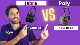 Plantronics Savi 8220 Office Vs. Jabra Engage 75 In Depth Review With Mic and Speaker Test