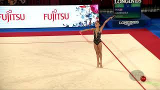 NARENDRA Sutjiati INA - 2019 Rhythmic Junior Worlds Moscow RUS - Qualifications Rope