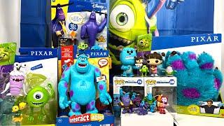 Disney Pixar Monsters Inc Collection Unboxing Review  Boo Sulley Mike Monsters University