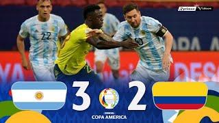 Argentina 1 3 x 2 1 Colombia ● 2021 Copa América Semifinal Extended Goals & Highlights HD