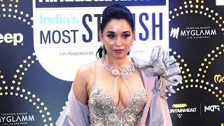 Sheetal Mafatlal looking stunning in hot dress at HT Indias Most Stylish Awards 2019.