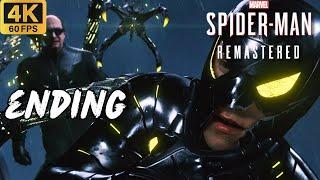 Marvels Spider-Man Remastered Walkthrough Part 11 ENDING 4K 60FPS