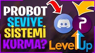 DİSCORD PROBOT RANK  SEVİYE  SİSTEMİ NASIL YAPILIR ? - DİSCORD SEVİYE SİSTEMİ YAPMA 2021