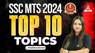 SSC MTS 2024  Top 10 English Topics for SSC MTS  SSC MTS Strategy by Pratibha Mam