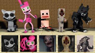 Monster School  All Horror Challenge Season 3  -Minecraft Animation