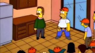 The Simpsons S08E08 Hurricane Neddy - Rebuilding Neds House