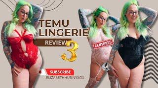 Mini Temu Lingerie Try On & Review  Part Three