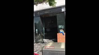 Sake House restaurant burnt after looting Santa Monica 6120