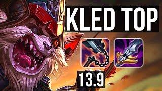 KLED vs RUMBLE TOP  Rank 2 Kled 304  KR Grandmaster  13.9