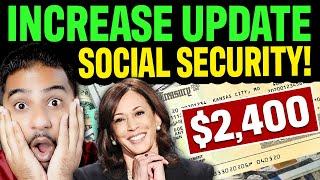 ITS FINAL $2400 Raise in Social Security Benefits  SSI SSA SSDI Disability 2024 Update