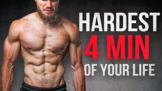 ABS Workout Challenge. HARDEST 4 MIN OF YOUR LIFE