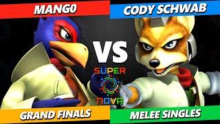 Supernova 2024 GRAND FINALS - Mango Falco Vs. Cody Schwab Fox Smash Melee Tournament