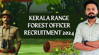 RANGE FOREST OFFICER PSC NOTIFICATION  KERALA PSC @knowledgefactoryjobupdates