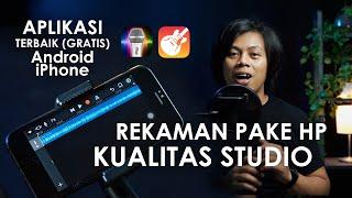 CARA REKAM SUARA DI HP - HASIL SEBAGUS REKAMAN STUDIO iPhoneAndroid