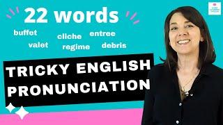 TRICKY How to Pronounce French Words in English