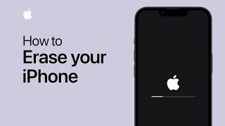 How to erase your iPhone  Apple Support