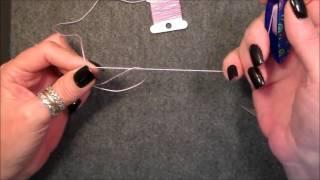 Lesson 20 Self Closing Mock Ring in Shuttle Tatting or SCMR