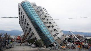 Самые мощные землетрясения снятые на камеру  Цунами в Японии землетрясение в Мексике и другие