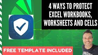 How To Protect Excel Workbooks Worksheets And Cells