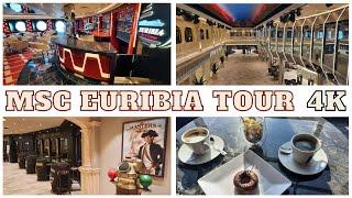 MSC EURIBIA ship tour - Bars and Lounges #01 -  EURIBIA BAR - MASTERS OF THE SEAS- INFINITY TV BAR