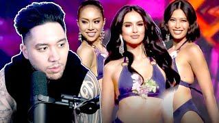 Top 16 Swimsuit Competition with Sam Concepcion  Miss Universe Philippines 2022 REACTION