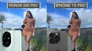 Honor 200 pro VS iphone 15 pro Max Camera test Comparison