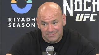 Dana White REACTS To Merab Dvalishvili Kissing Sean O Malley